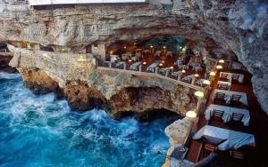 Polignano's caves - Grotta Palazzese