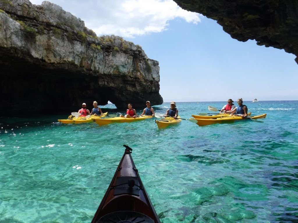Salento in canoa: Grotta del Fiume