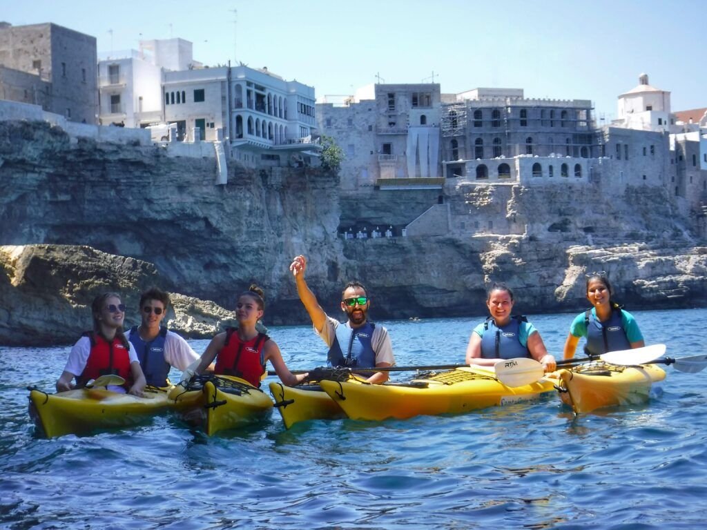 kayak tour polignano