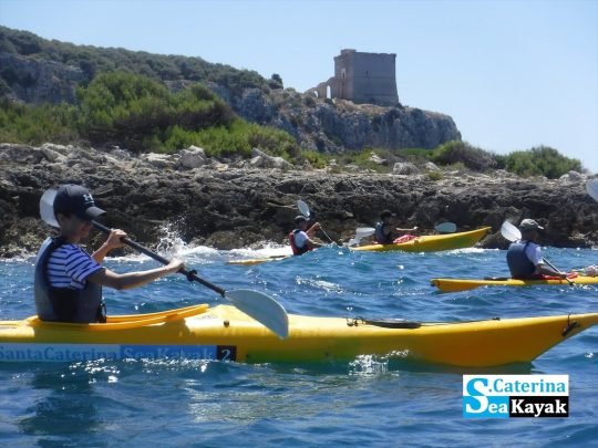 Kayak Porto Selvaggio - torre dell'alto